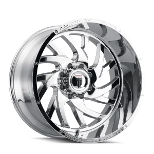 American Truxx – XCLUSIVE – Chrome – 22″x12″ -44mm – Summer Wheels – AT1907-22273C-44